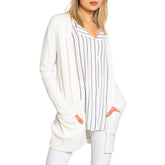 Vila Clothes White Viscose Cardigan -   -  Vila Clothes.